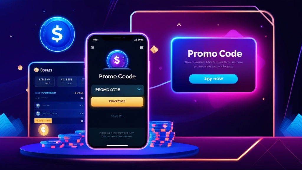 Promo code en bonuscode uitgelegd op een casino-interface